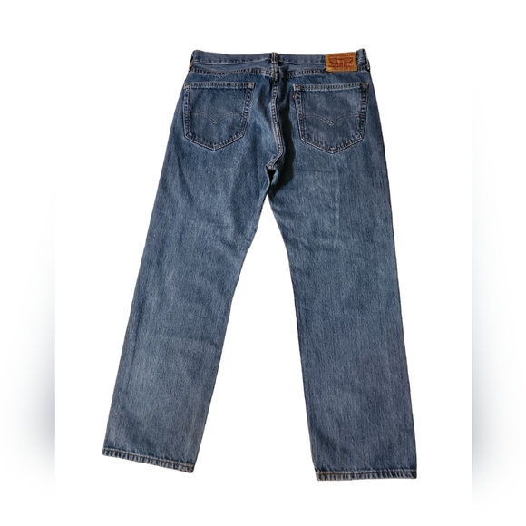 Men's Levi Strauss classic relaxed fit, light blue, 36/30, 505. - Picture 3 of 6